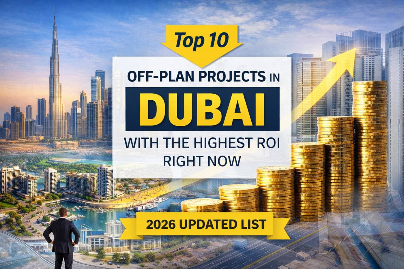 Top 10 Off-Plan Projects in Dubai with the Highest ROI Right Now