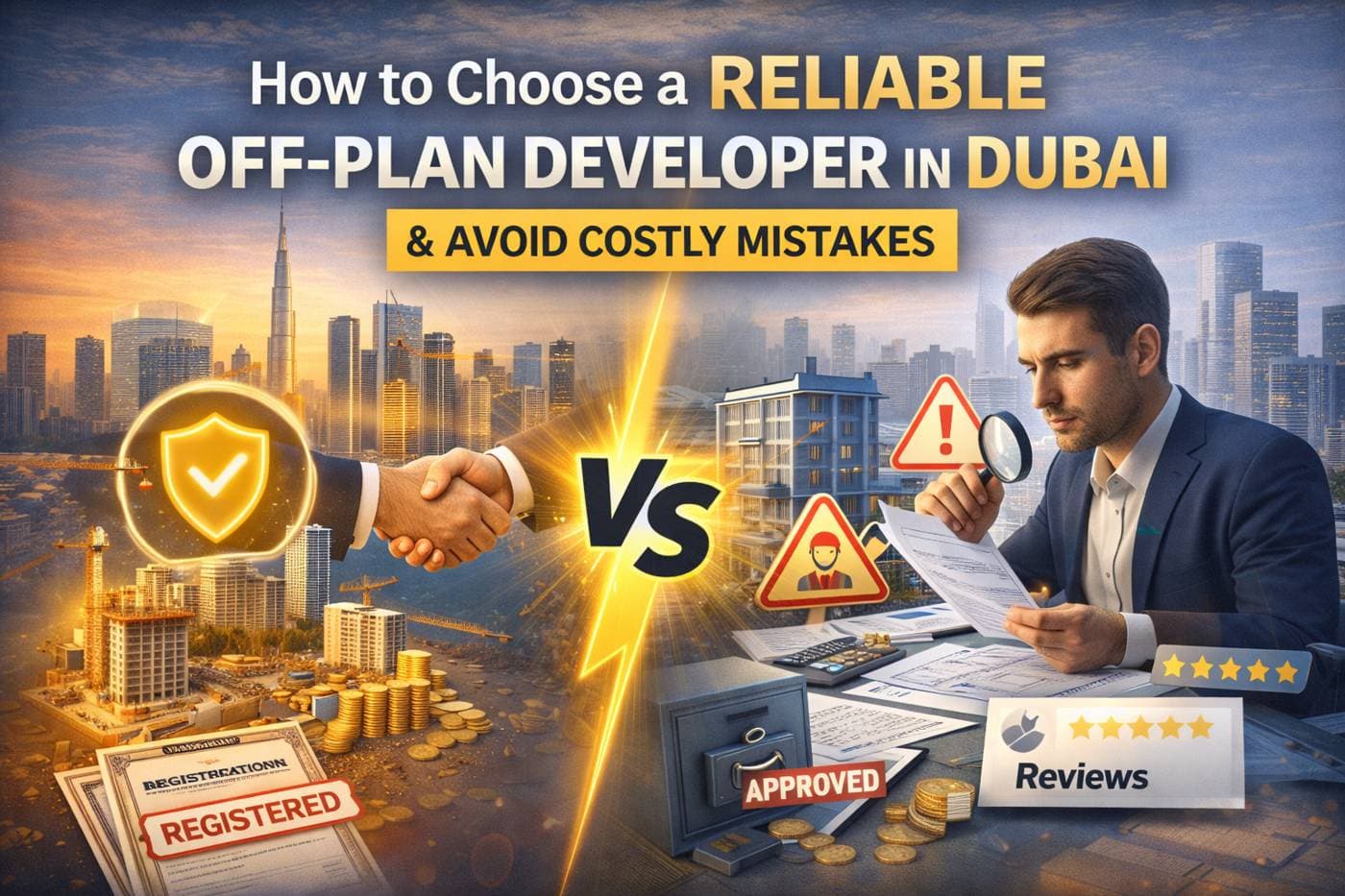 How to Choose a Reliable Off-Plan Developer in Dubai (Avoid Costly Mistakes)