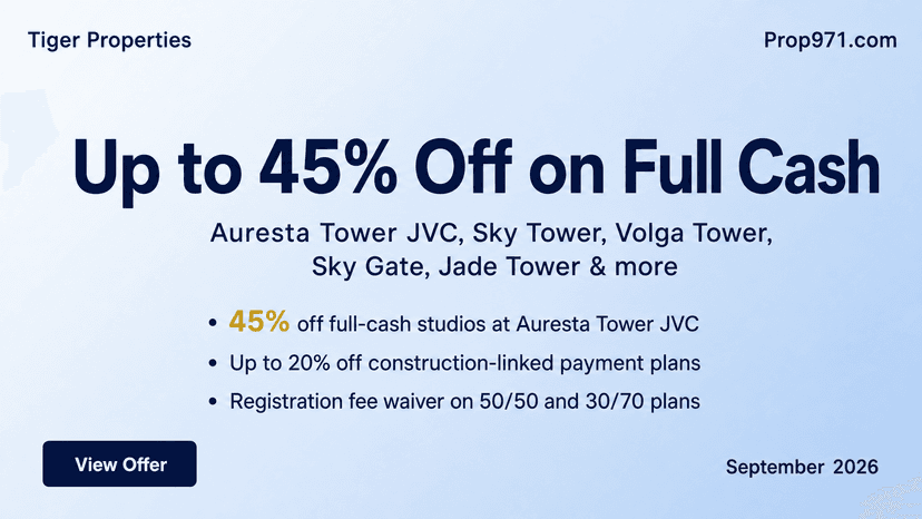 Tiger Properties - Up to 45% Off on Full Cash